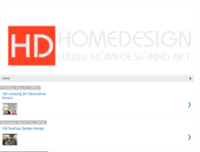 Tablet Screenshot of homedesignhd.net